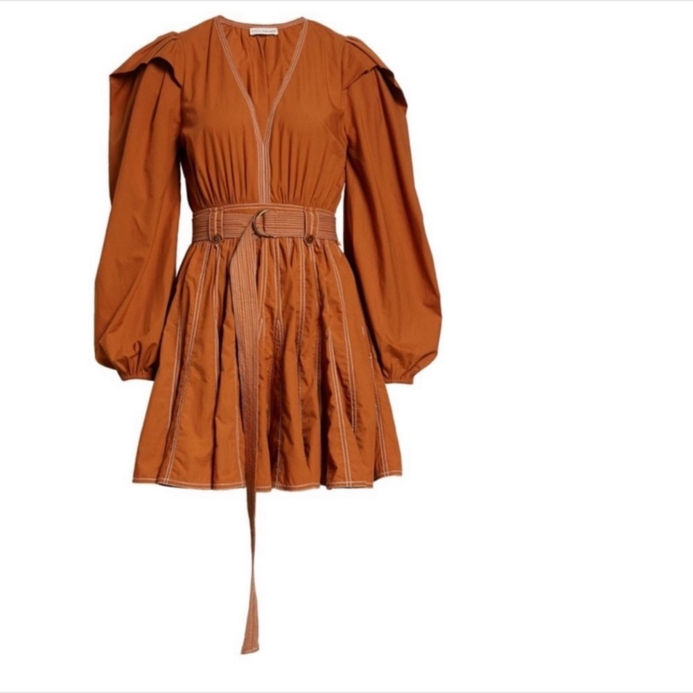 ULLA JOHNSON Corliss mini dress Sz 6 - Picture 7 of 8